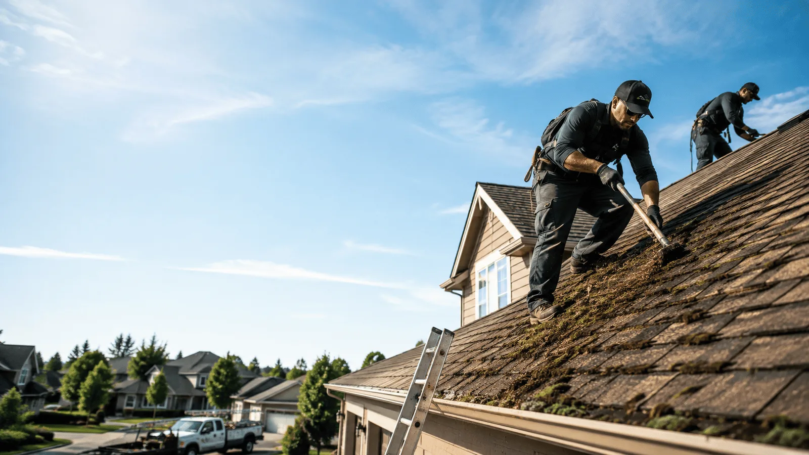 Roof Moss Removal in Worley, ID near me